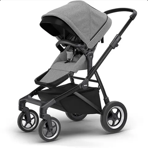 Wózek spacerowy Thule Sleek Grey Melange on Black