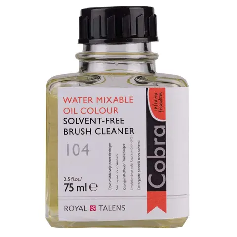 Medium do czyszczenia pędzli Cobra 104 Solvent Free Brush Cleaner - 75 ml
