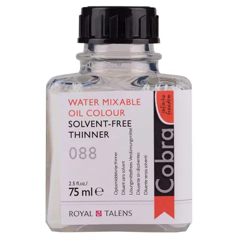 Rozcieńczalnik do farb wodorozcieńczalnych Cobra 088 Solvent Free Thinner - 75 ml