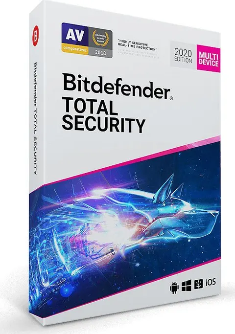 Bitdefender Total Security 2022 - licencja na 5 urządzeń na 12 miesięcy