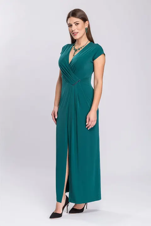 Suknia maxi morska Colette