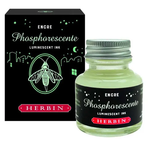 Atrament fosforyzujący świecący w ciemności J. Herbin 30 ml