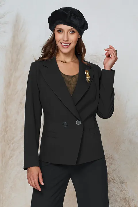 Żakiet damski elegancki Linda czarny