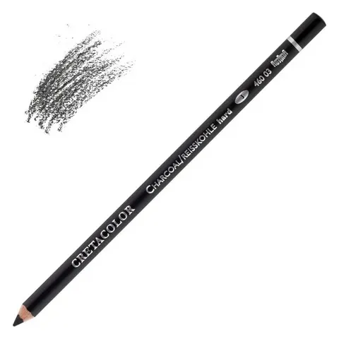 Węgiel w drewnie Cretacolor 46003 - twardy