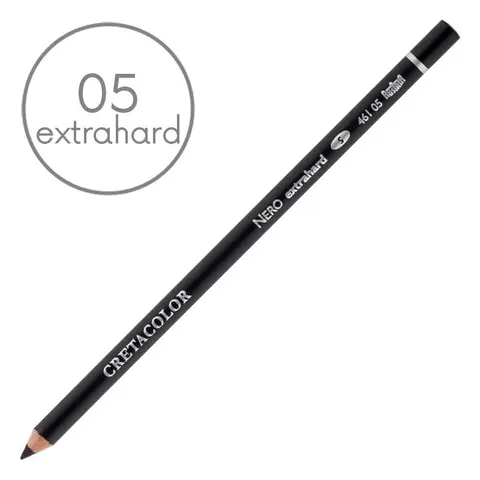 Kredka artystyczna Cretacolor 461 Nero - 05 Extrahard