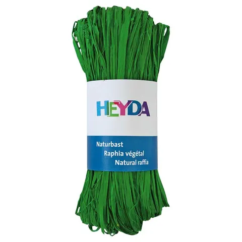 Rafia dekoracyjna Heyda 50 g - zielona