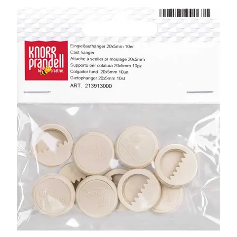 Zawieszki do wtapiania w gips Knorr Prandell - 10 szt.