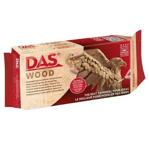 Glina samoutwardzalna DAS Wood drewno 700 g