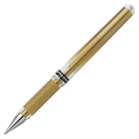 Długopis żelowy uni-ball Signo UM-153 1 mm - złoty
