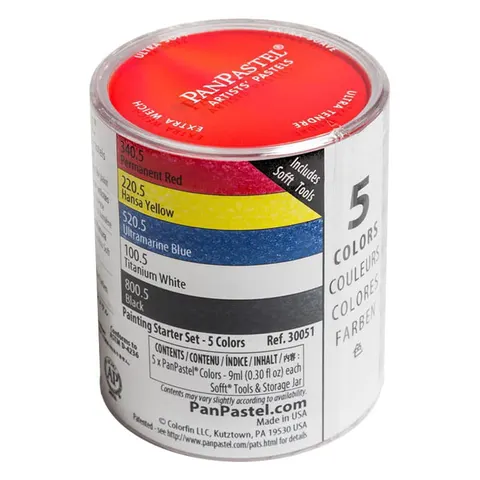 Pastele suche PanPastel Starter Set - Painting zestaw 5 szt.
