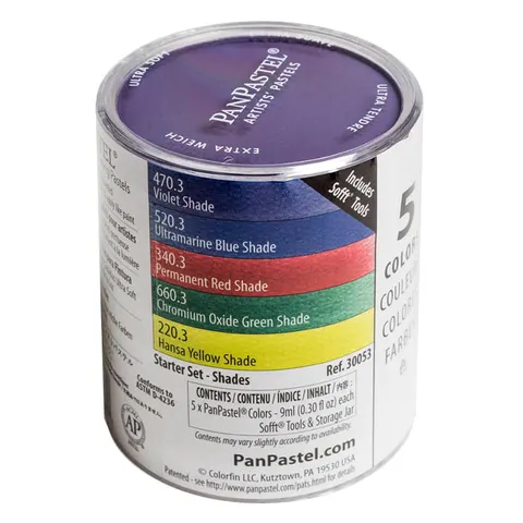 Pastele suche PanPastel Shades zestaw 5 szt.