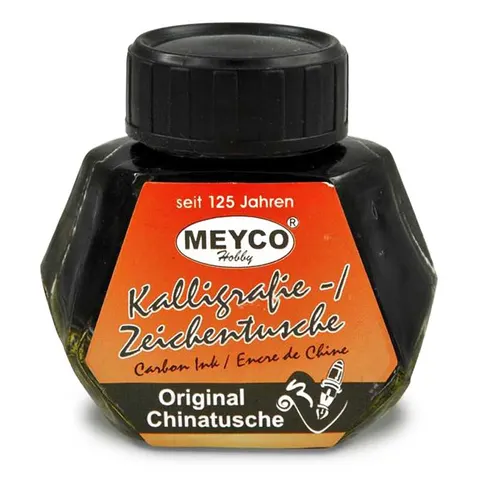 Tusz Indian Ink Black Meyco 40 ml - czarny