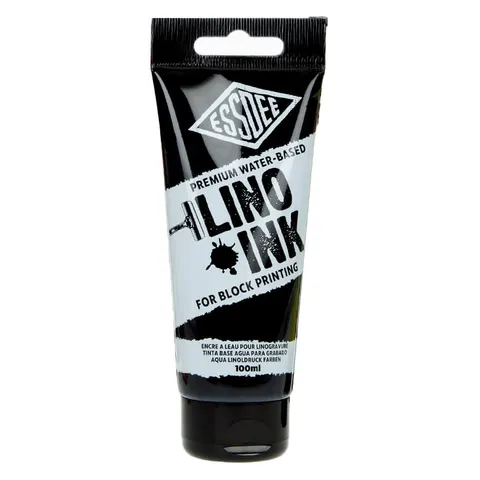 Tusz wodny Block Printing Ink Essdee Premium 100 ml - Black