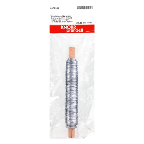 Drucik na szpulce Knorr Prandell 0,5 mm 50 m - srebrny
