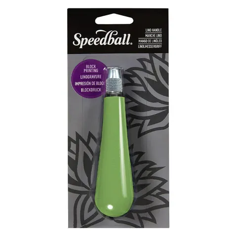 Uchwyt do ostrzy Lino Handle Speedball - zielony