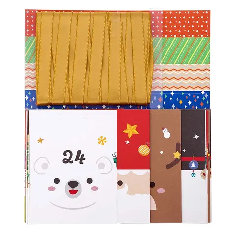 Kalendarz Adwentowy DIY Pudełeczka 24 sztuki, Dp Craft