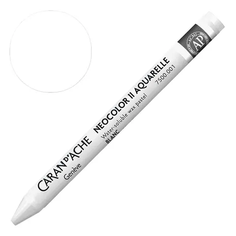 Kredka pastel Neocolor II Aquarelle Caran d'ache - 001 White