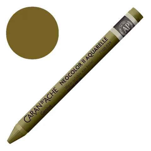 Kredka pastel Neocolor II Aquarelle Caran d'ache - 039 Olive Brown