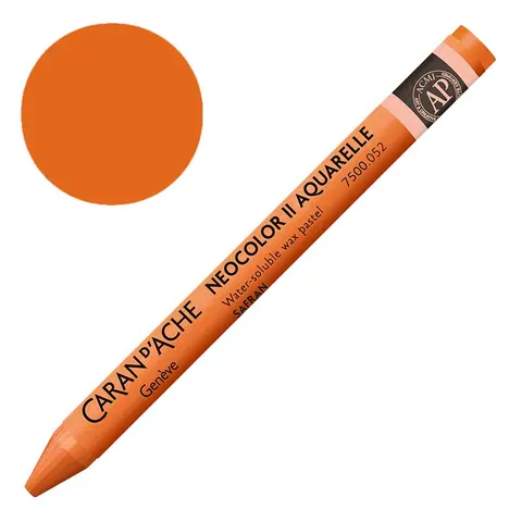 Kredka pastel Neocolor II Aquarelle Caran d'ache - 052 Saffron