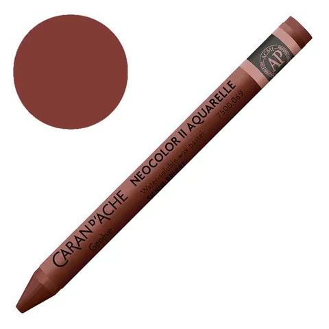 Kredka pastel Neocolor II Aquarelle Caran d'ache - 069 Burnt Sienna
