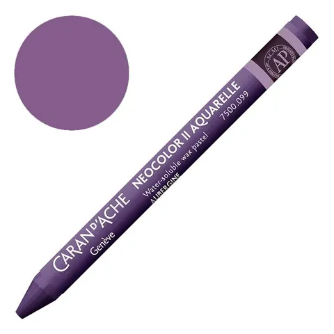 Kredka pastel Neocolor II Aquarelle Caran d'ache - 099 Aubergine