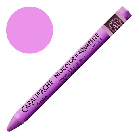 Kredka pastel Neocolor II Aquarelle Caran d'ache - 100 Purple violet