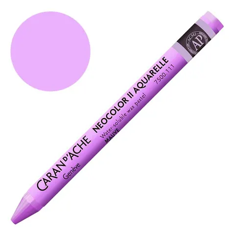 Kredka pastel Neocolor II Aquarelle Caran d'ache - 111 Mauve