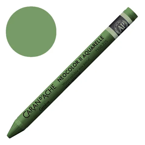 Kredka pastel Neocolor II Aquarelle Caran d'ache - 225 Moss Green