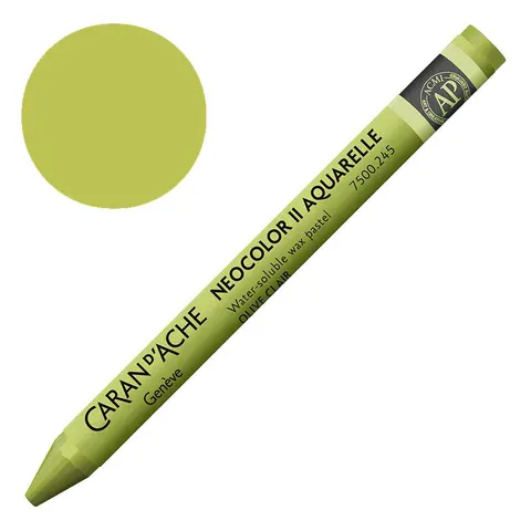 Kredka pastel Neocolor II Aquarelle Caran d'ache - 245 Light Olive