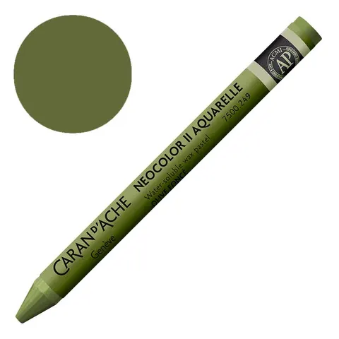 Kredka pastel Neocolor II Aquarelle Caran d'ache - 249 Olive
