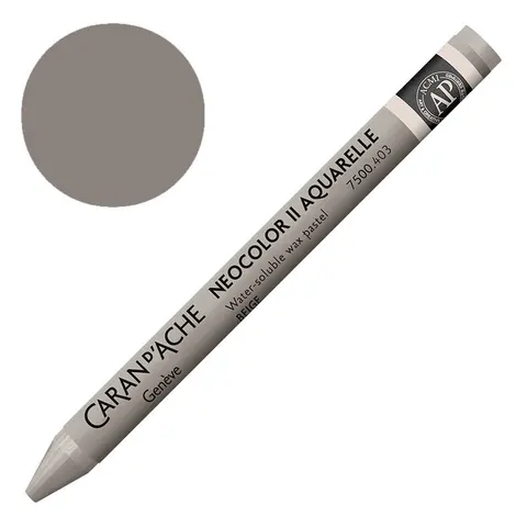 Kredka pastel Neocolor II Aquarelle Caran d'ache - 403 Beige
