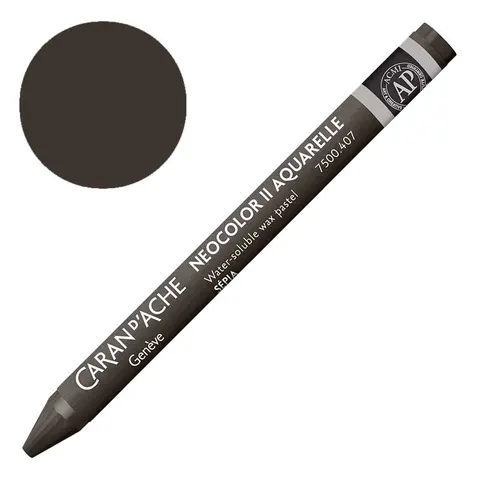 Kredka pastel Neocolor II Aquarelle Caran d'ache - 407 Sepia