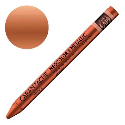 Kredka pastel Neocolor II Aquarelle Caran d'ache - 497 Metallic Bronze
