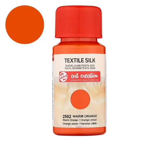 Farba do tkanin i jedwabiu Textile Silk Art Creation 50 ml - 2502 Warm orange
