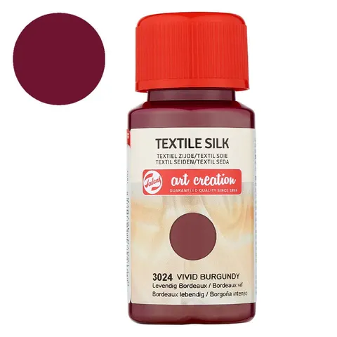 Farba do tkanin i jedwabiu Textile Silk Art Creation 50 ml - 3024 Vivid burgundy