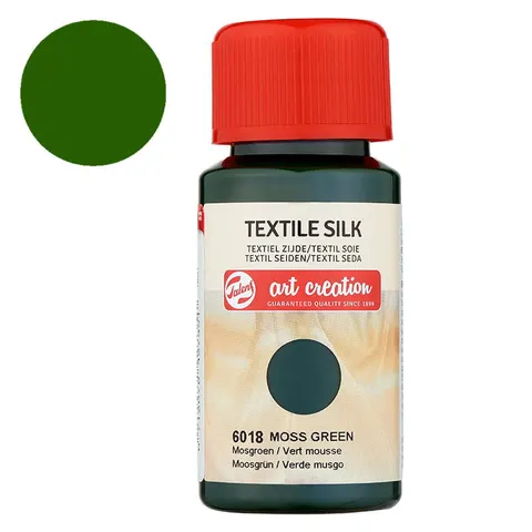 Farba do tkanin i jedwabiu Textile Silk Art Creation 50 ml - 6018 Moss green