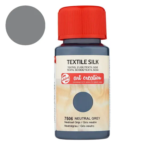 Farba do tkanin i jedwabiu Textile Silk Art Creation 50 ml - 7506 Neutral grey