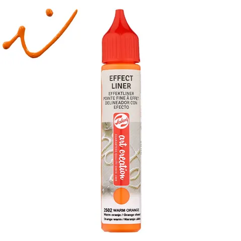 Farba strukturalna relief Effect Liner Art Creation - 2502 Warm orange