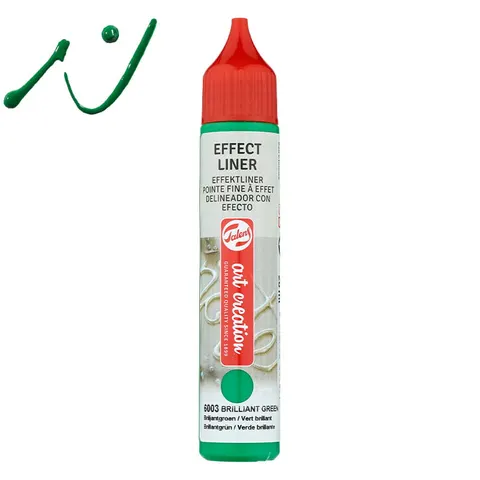 Farba strukturalna relief Effect Liner Art Creation - 6003 Brilliant green