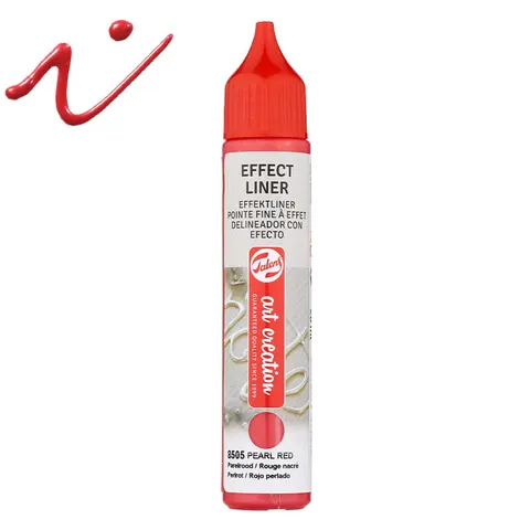 Farba strukturalna relief Effect Liner Art Creation - 8505 Pearl red