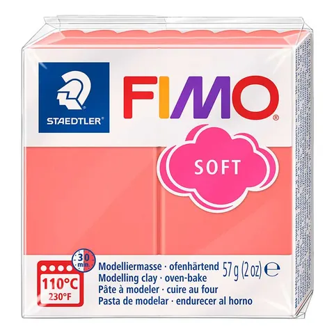 Modelina Fimo Soft 57 g Staedtler - T20 Różowy grejpfrut