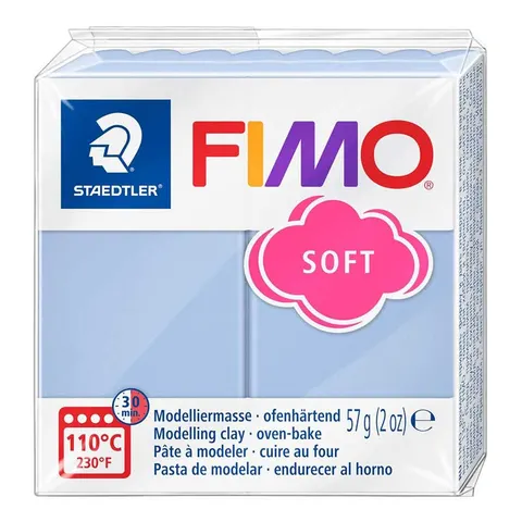 Modelina Fimo Soft 57 g Staedtler - T30 Niebieska bryza