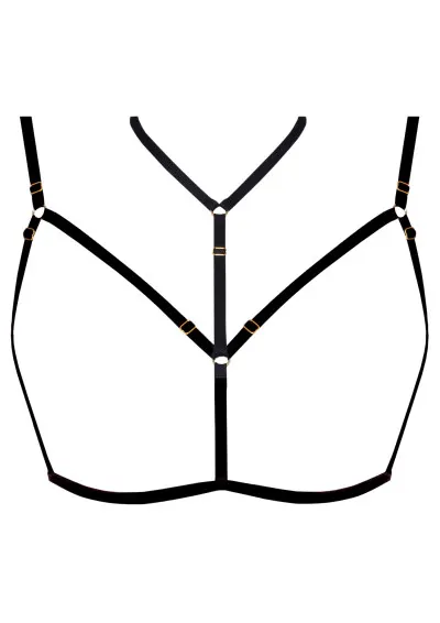 Samanta - Harness Lara V100 czarny S/M