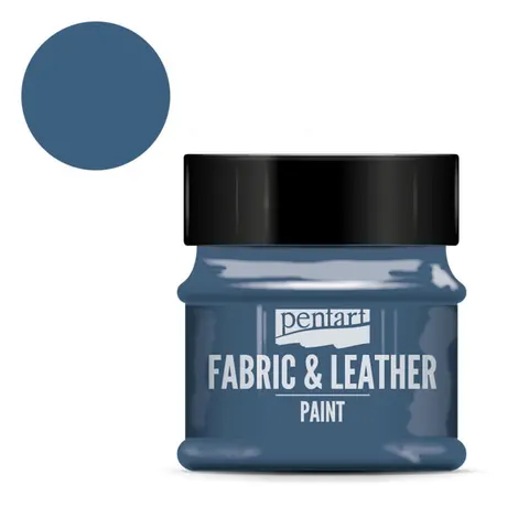 Farba do tkanin i skór Pentart Fabric & Leather 50 ml - Dżinsowy