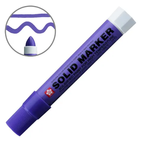 Marker przemysłowy Sakura Solid Marker Original - Purple