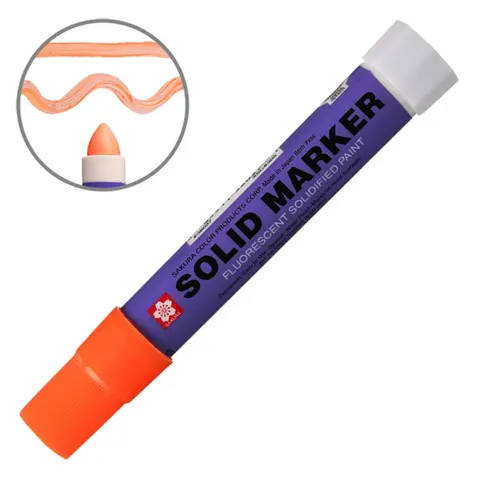 Marker przemysłowy Sakura Solid Marker Original - Fluo Orange