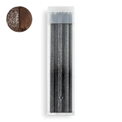 Wkłady akwarelowe Mondeluz 4230 Koh-I-Noor, 3.8mm - 33 Dark Brown - 6 szt.