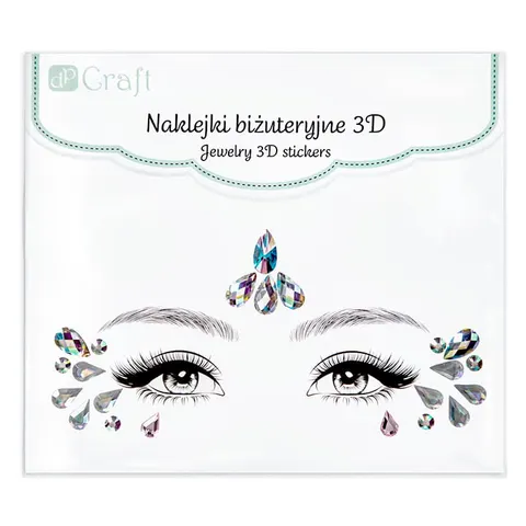 Naklejki biżuteryjne na twarz dpCraft Magical Fairy