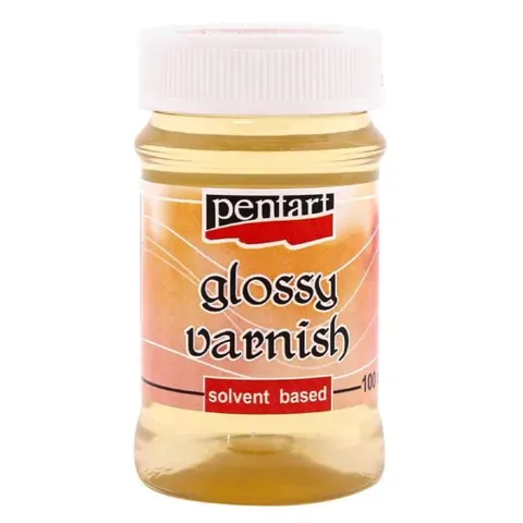 Lakier rozpuszczalnikowy Pentart połysk 100 ml