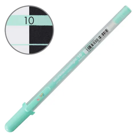 Długopis żelowy Gelly Roll Moonlight 10 Sakura - 426 Pastel Green
